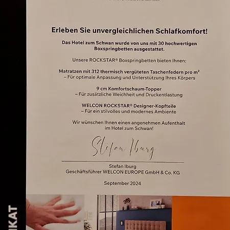 Historisches Zum Schwan 3* 巴特卡尔斯哈芬